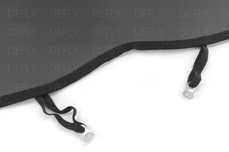 Утеплитель радиатора универсальный, размер M, экокожа черная 