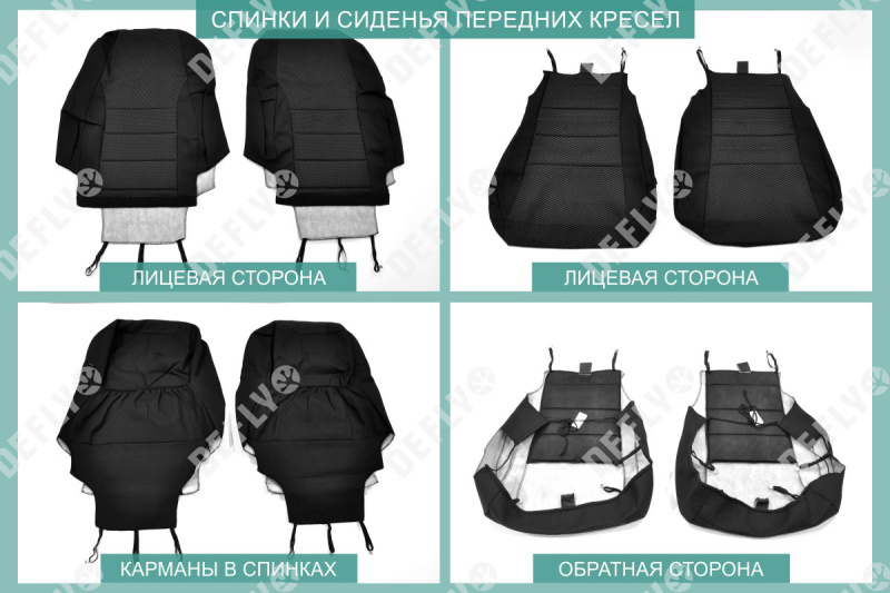 Чехлы на сиденья Toyota Harrier (XU30), 2003-2013, жаккард