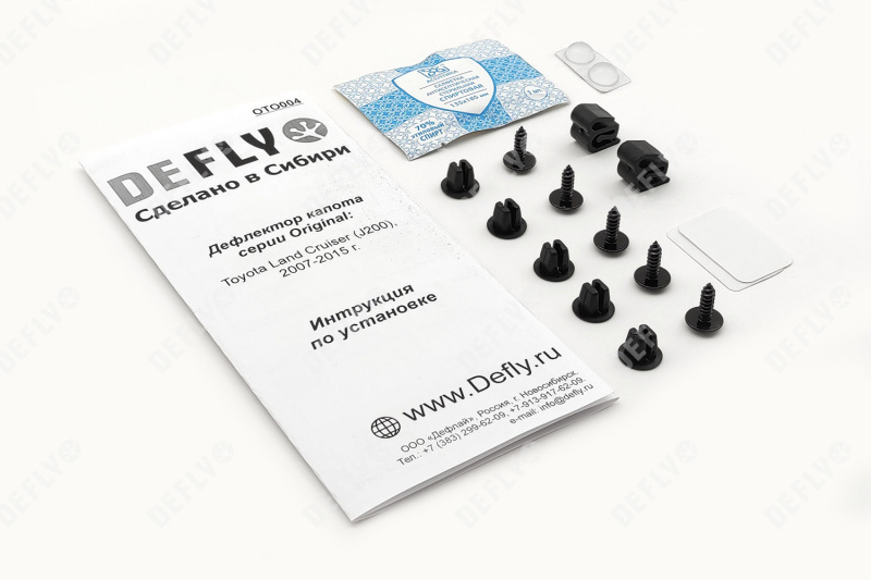 Дефлектор капота Original Toyota Land Cruiser (J200), 2007-2015