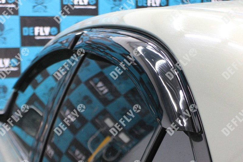 Дефлекторы окон Toyota Avensis (T250), 2003-2010, седан 