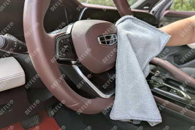 Набор салфеток и тряпок из микрофибры для ухода за машиной