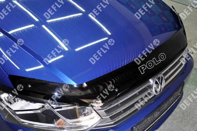 Дефлектор капота Volkswagen Polo, 2015-2020