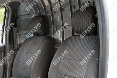 Чехлы на сиденья Лада Ларгус, 2012-2021, 2 места, жаккард