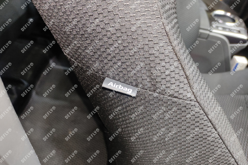 Чехлы на сиденья Toyotа Prius Alpha (XW40), 2011-2021, 5 мест, задний ряд 60/40, жаккард