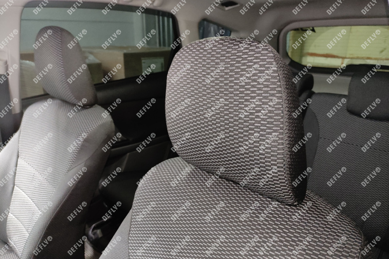 Чехлы на сиденья Toyotа Prius Alpha (XW40), 2011-2021, 5 мест, задний ряд 60/40, жаккард