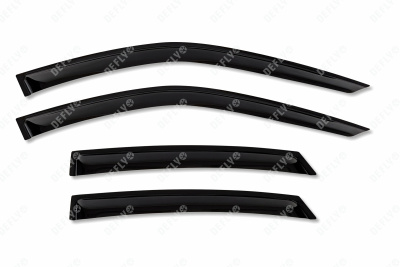 Дефлекторы окон Лада Гранта, 2014-н.в., лифтбек