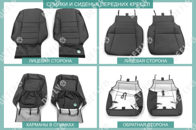 Чехлы на сиденья Toyota Corolla Axio (E160), 2012-2025, экокожа черная