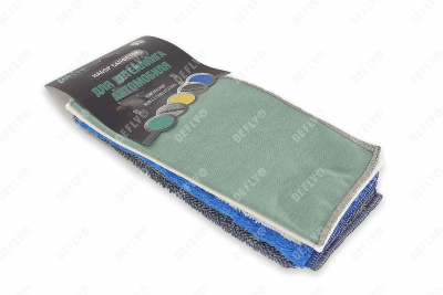 Набор салфеток и тряпок из микрофибры для ухода за машиной