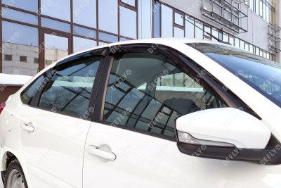 Дефлекторы окон Лада Гранта, 2014-н.в., лифтбек
