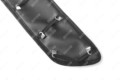 Утеплитель радиатора для Toyota Harrier, Lexus RX300 (XU10), 1997-2003, экокожа черная