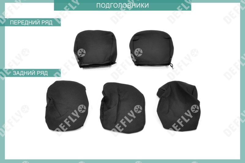 Чехлы на сиденья Лада XRAY, 2015-2022, задний ряд 60/40, жаккард
