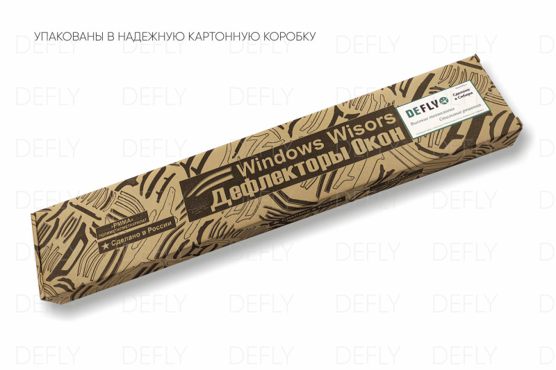 Дефлекторы окон BigSize Mitsubishi Delica, 1994-2007, 4 поколение