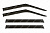 Дефлекторы окон Suzuki Swift, 2004-2010, 5 дверей