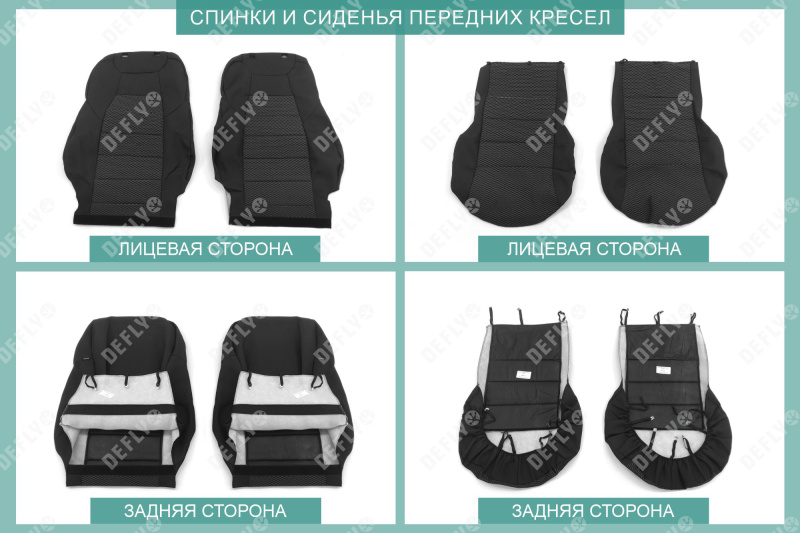 Чехлы на сиденья Mazda CX-5 (KF), 2016-н.в., жаккард
