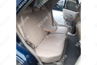 Чехлы на сиденья Lexus RX300 (XU10), 2000-2003, экокожа бежевая