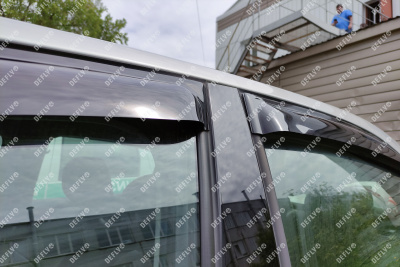 Дефлекторы окон Volkswagen Polo, 2020-2022, лифтбек