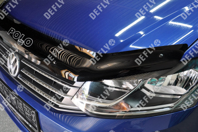 Дефлектор капота Volkswagen Polo, 2015-2020