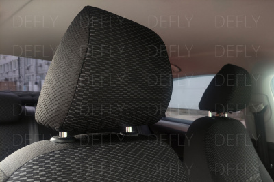 Чехлы на сиденья Volkswagen Polo, 2020-2022, без подлокотника, жаккард 