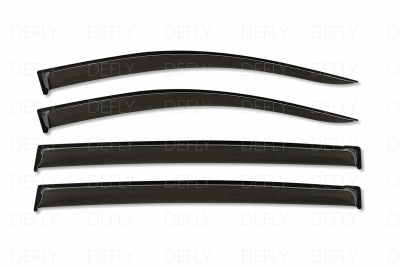 Дефлекторы окон Mitsubishi L200 (KA/KB), 2006-2016