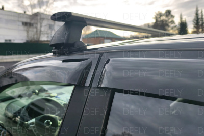 Дефлекторы окон Nissan Qashqai (J10), 2006-2013