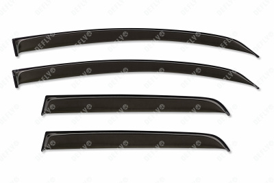 Дефлекторы окон Mitsubishi Colt (Z20,Z30), 2002-2012, хэтчбек, 5 дверей