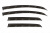Дефлекторы окон Mitsubishi Colt (Z20,Z30), 2002-2012, хэтчбек, 5 дверей