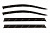 Дефлекторы окон Toyota Corolla Fielder (E120), 2000-2006