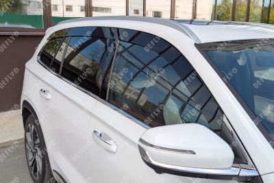 Дефлекторы окон 2D Geely Monjaro, 2021-н.в., комплект 6 шт.