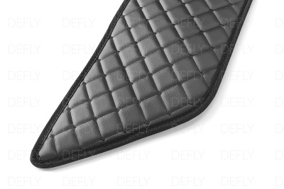 Утеплитель радиатора для Toyota RAV4 (XA40), 2015-2019, рестайлинг, экокожа черная