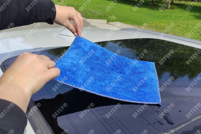 Набор салфеток и тряпок из микрофибры для ухода за машиной