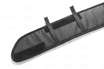 Утеплитель радиатора для Toyota Corolla Fielder (E160), 2017-2025, 2-й рестайлинг, экокожа черная