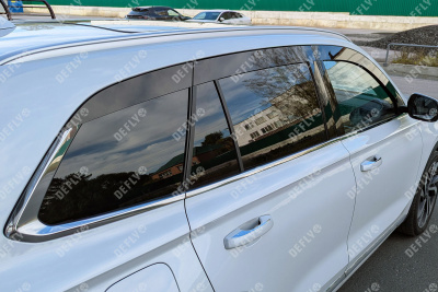 Дефлекторы окон 2D Geely Monjaro, 2021-н.в., комплект 6 шт.