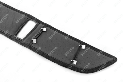 Утеплитель радиатора для Toyota Roomy, 2016-2020, экокожа черная 