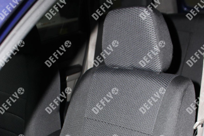 Чехлы на сиденья Nissan X-Trail (T30), 2000-2007, правый руль, жаккард 