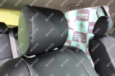 Чехлы на сиденья Lexus RX, Toyota Harrier (XU30), 2003-2013, экокожа черная