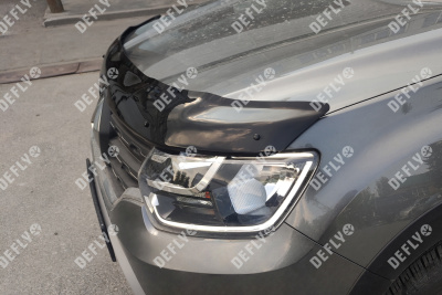 Дефлектор капота NEOFIX Renault Duster (HM), 2020-2022