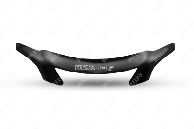 Дефлектор капота Mazda 3 (BK), 2003-2009, хэтчбек