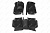 Ковры салона 3D, Geely Monjaro (KX11), 2022-н.в., экокожа черная/ворс черный 