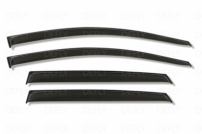 Дефлекторы окон Kia Rio (QB), 2012-2017, хэтчбек 