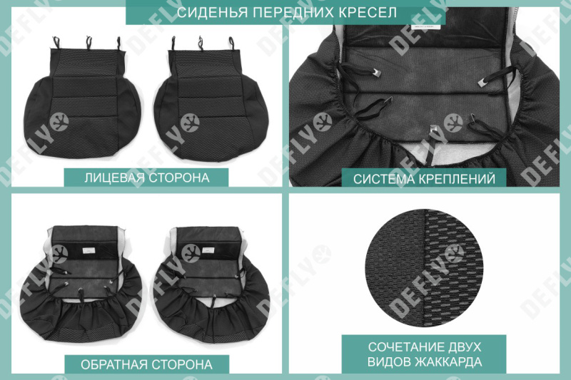 Чехлы на сиденья Lexus RX300 (XU10), 1998-2001, США, жаккард