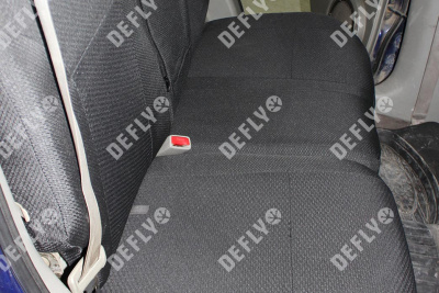 Чехлы на сиденья Nissan X-Trail (T30), 2000-2007, правый руль, жаккард 