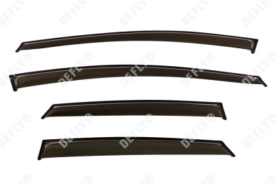 Дефлекторы окон KIA Ceed (JD), 2012-2018, хэтчбек