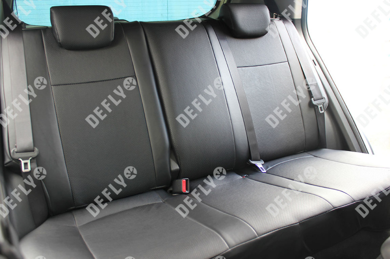 Чехлы на сиденья Hyundai Creta (GS), 2015-2021, экокожа черная