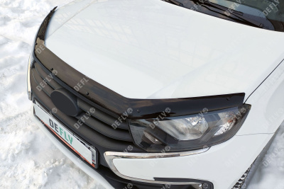 Дефлектор капота NEOFIX, для Лада Гранта 2, 2018-н.в.