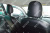 Чехлы на сиденья Renault Duster (HS), 2015-2021, Expression, Privilege, экокожа черная/жаккард красный ромб