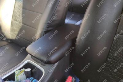 Чехлы на сиденья Honda Shuttle, 2015-2022, экокожа черная