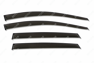 Дефлекторы окон Hyundai Solaris, 2010-2017, хэтчбек