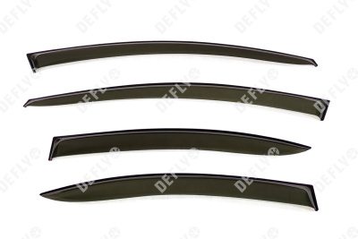 Дефлекторы окон Geely Emgrand EC7, 2009-2020, седан 