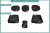 Чехлы на сиденья Toyota Allex/Corolla Runx, 2001-2006, экокожа черная