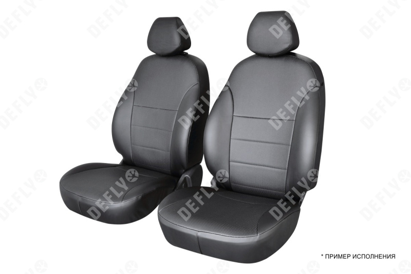 Чехлы на сиденья Sollers Argo, 2022-н.в., экокожа черная